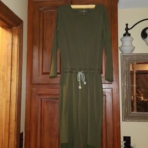 Fashion Nova Olive Green Jumpsuit